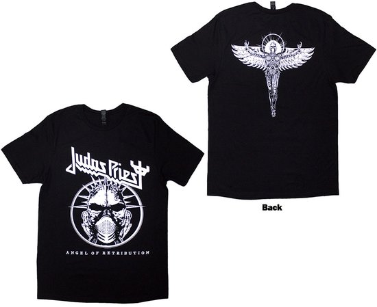 Judas Priest - Angel Of Retribution Headshot Heren T-shirt - L - Zwart