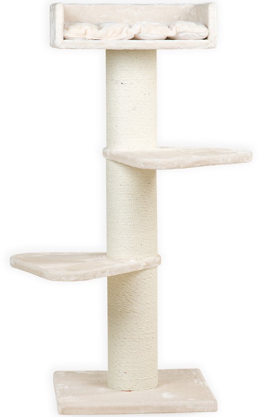 RHR Quality Royalty Krabpaal - Crème/wit - 60 x 60 x 155 cm
