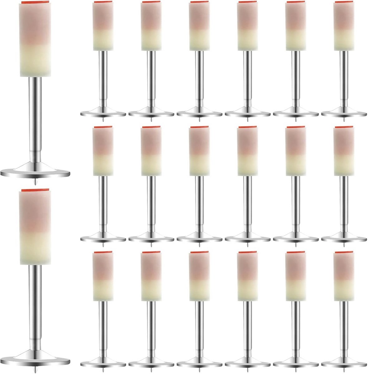 200 Stuks Stalen Nagels voor Beton - Mini Handmatige Bevestigingsnagels voor Wand en Plafond