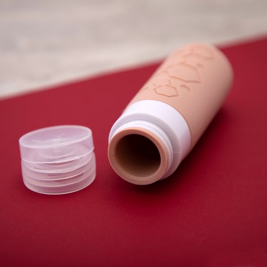 Tu‑Untangle Flacons de Voyage Silicone 90 ml – 8 Pièces (2x4) – Réutilisables & Antifuite – Format Cabine – Écologiques