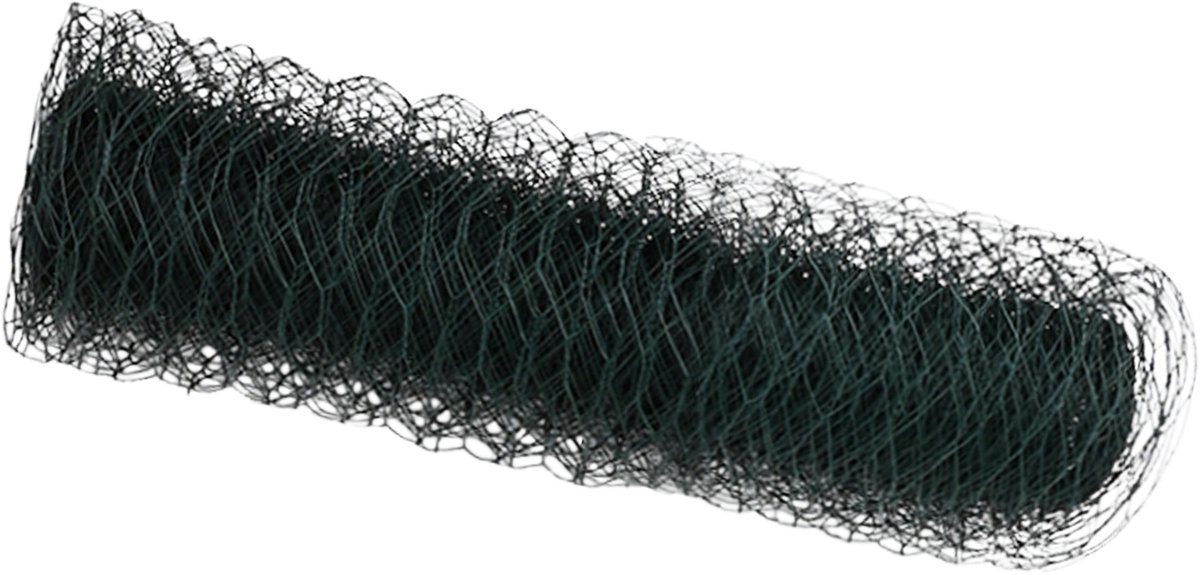 vidaXL - Hexagon - Hek - Groen - 0,4 - x - 100 - m - PVC