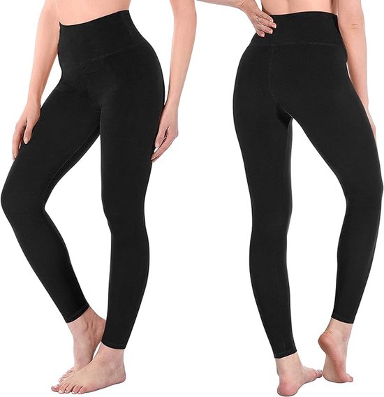 Legging met Hoge Taille voor Vrouwen - Boterzachte Yoga Broekjes voor Sport en Fitnes L-XL — afbeelding 2