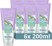 Andrélon Shampoo Scrub - Kokos Volume Boost - verrijkt met kokosextract en aloë vera - 6 x 200 ml