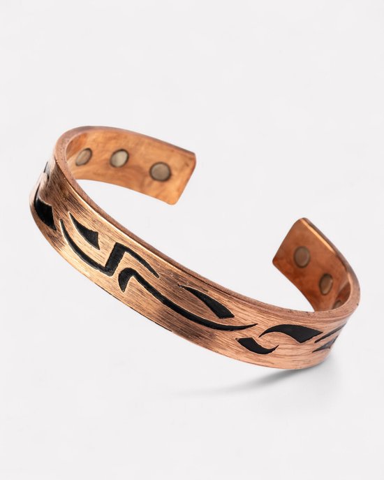 Koperen armbanden voor mannen Zuiver koperen magnetische armband met 3 rijen Neodymium-magneten Therapieproducten kopen vanaf een prijs van 9.24