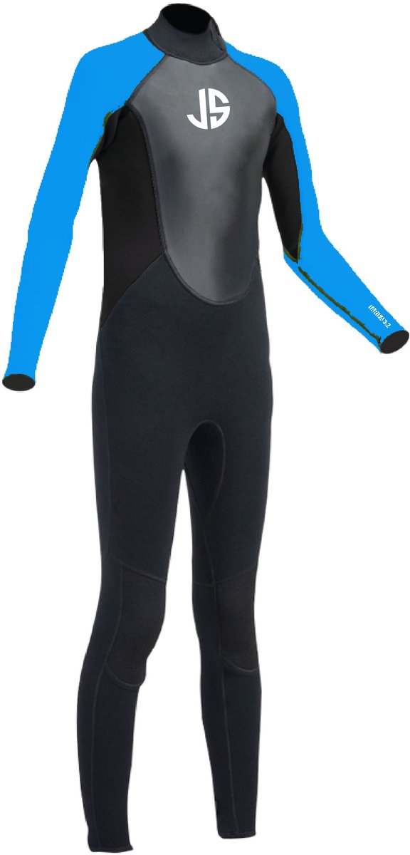 JS - TARIFA II 3mm Junior Wetsuit 3/2 - Surf - Sup - Kite - Zeilen - JM - 150 - 11/12 jaar