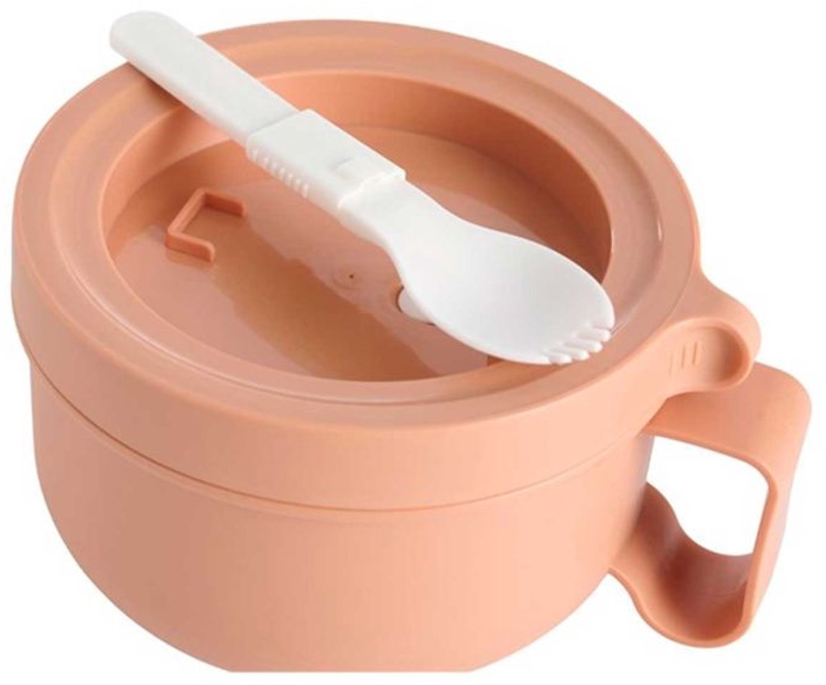 Lunch box met spork, 850 ml.