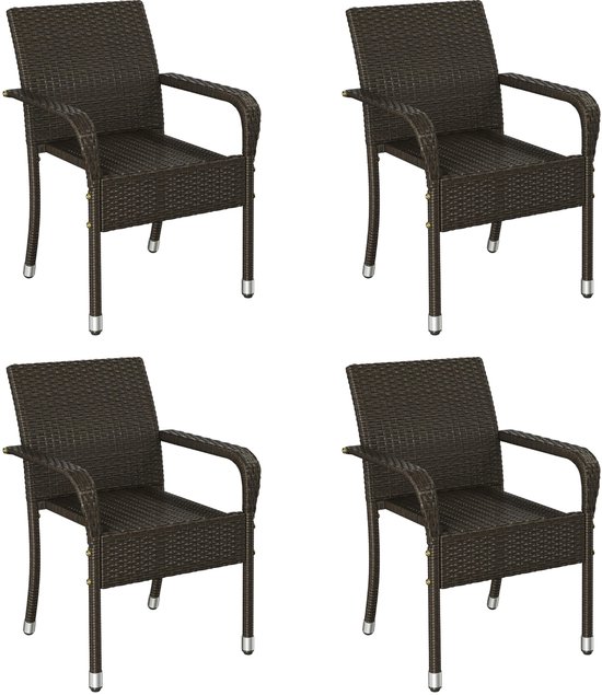 Tuinstoelen set van 2 rotan naturel SUSUA | Gratis Levering
