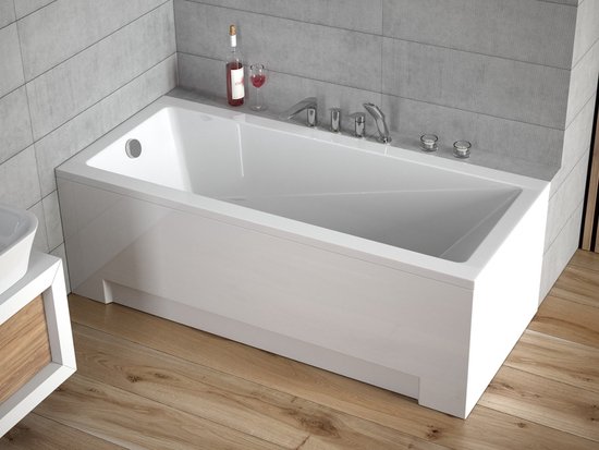 Sanifun inbouw ligbad Charis 1400 x 700 + FRONT