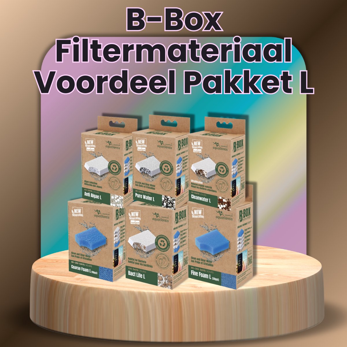 B-Box Filtermateriaal Pakket L