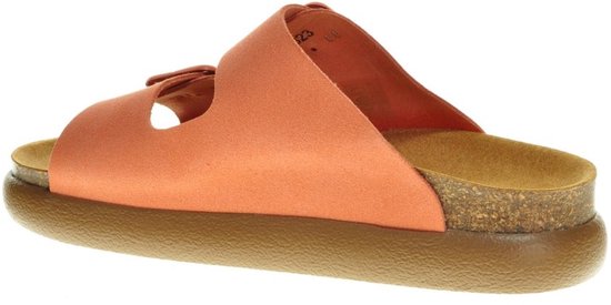 Scholl Noelle Chunky Sandales pour femmes en Daim orange - Femme - Taille 38