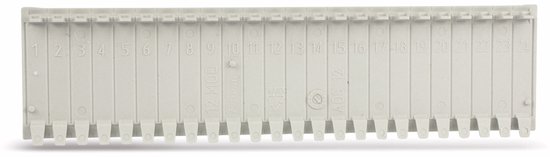 F-TRONIC Bande de recouvrement, 12 unités, gris clair, 10 pièces