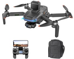 LUXWALLET Aerofly X Hawk – 30km/h – 5 Ghz WiFi GPS Drone – Radar Sensor – 3KM Bereik – 3-as Gimbal Drone – Borstelloze Motor – Micro SD ingang – Terugkeerfunctie – Zwart