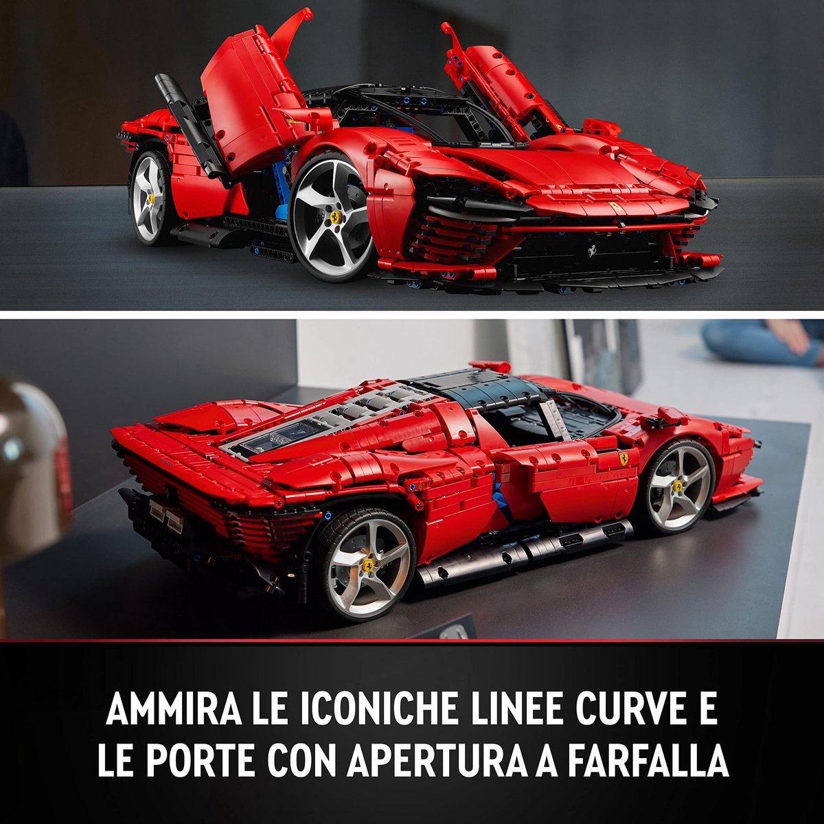 LEGO Technic Ferrari Daytona SP3 Raceauto Collectible voor Volwassenen - 42143 — afbeelding 9