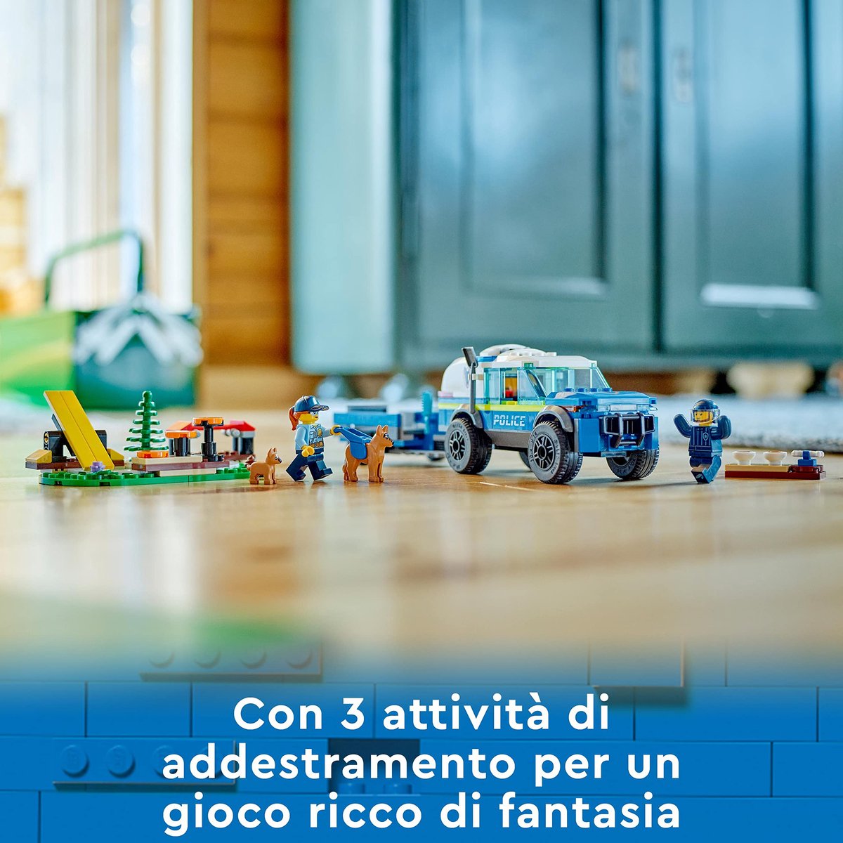 LEGO City Mobiele training voor politiehonden Set - 60369 — afbeelding 10