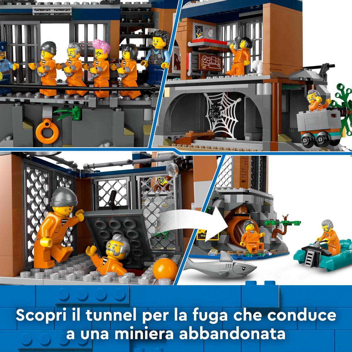 LEGO City Politiegevangeniseiland - 60419 — afbeelding 10