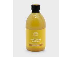 Mattisson - Biologische Apple Cider Vinegar (Appelazijn) - Kaneel & Kurkuma - Vegan & Biologisch Appel Azijn - 500 ml