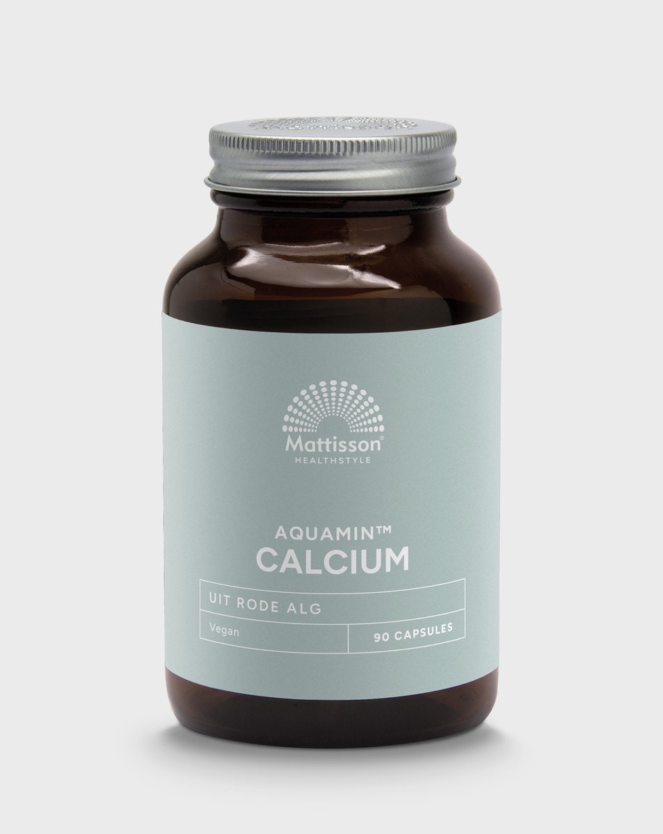 Goedkoopste Mattisson - Vegan Aquamin Calcium uit Rode Alg - Natuurlijk Mineralen Complex - Met Magnesium Carbonaat - Vegan Voedingssupplement - 90 Capsules