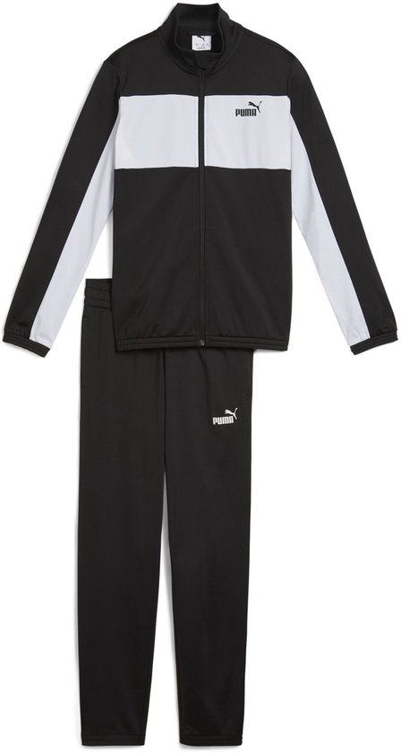 PUMA PUMA Poly Colorblock Suit B Jongens Trainingspak - Puma Black