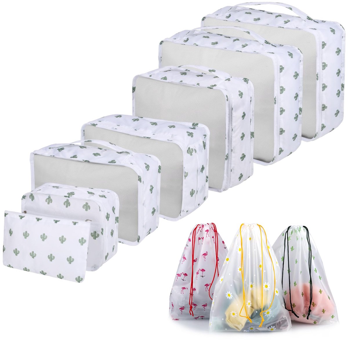 Ibenzoa® Multifunctionele Opbergoplossing voor Reizen en Transport – 10 Stuks