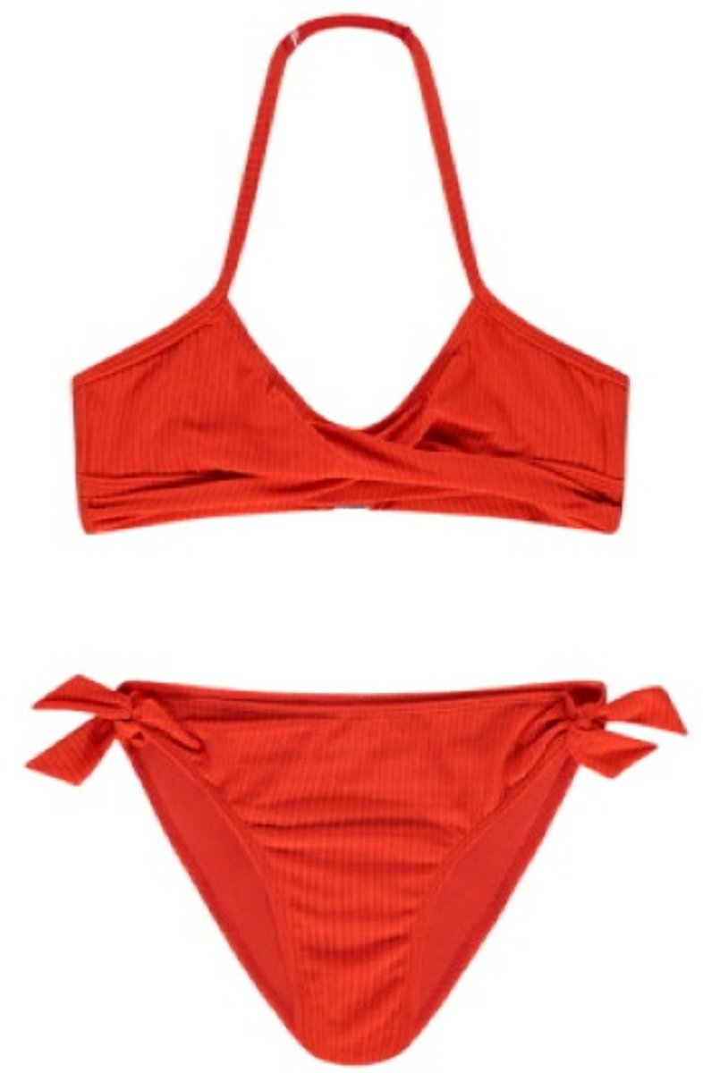 Beachlife Bikini - Fiery Red - Maat 110-116