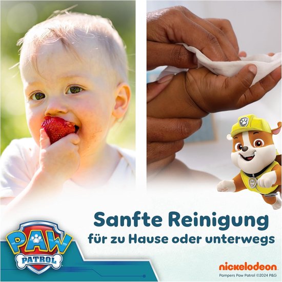 Pampers - Harmonie Aqua - Billendoekjes - Paw Patrol - 30 x 48 stuks (1440 doekjes)