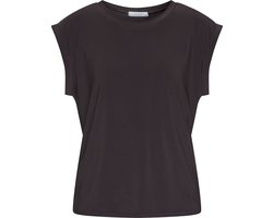 SISTERS POINT Low-a - Dames Top - D. chocolate - Maat XL