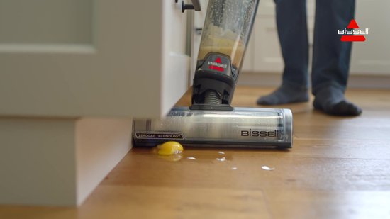 BISSELL CrossWave OmniForce Edge Select Draadloze Stofzuiger met Dweilfunctie - Vlekkenreiniger voor Harde Vloeren - Snoerloze Steelstofzuiger - 2 in 1 Vacuum Cleaner - Extra Krachtige Motor 31aW - ZeroGap Technologie - 3999N