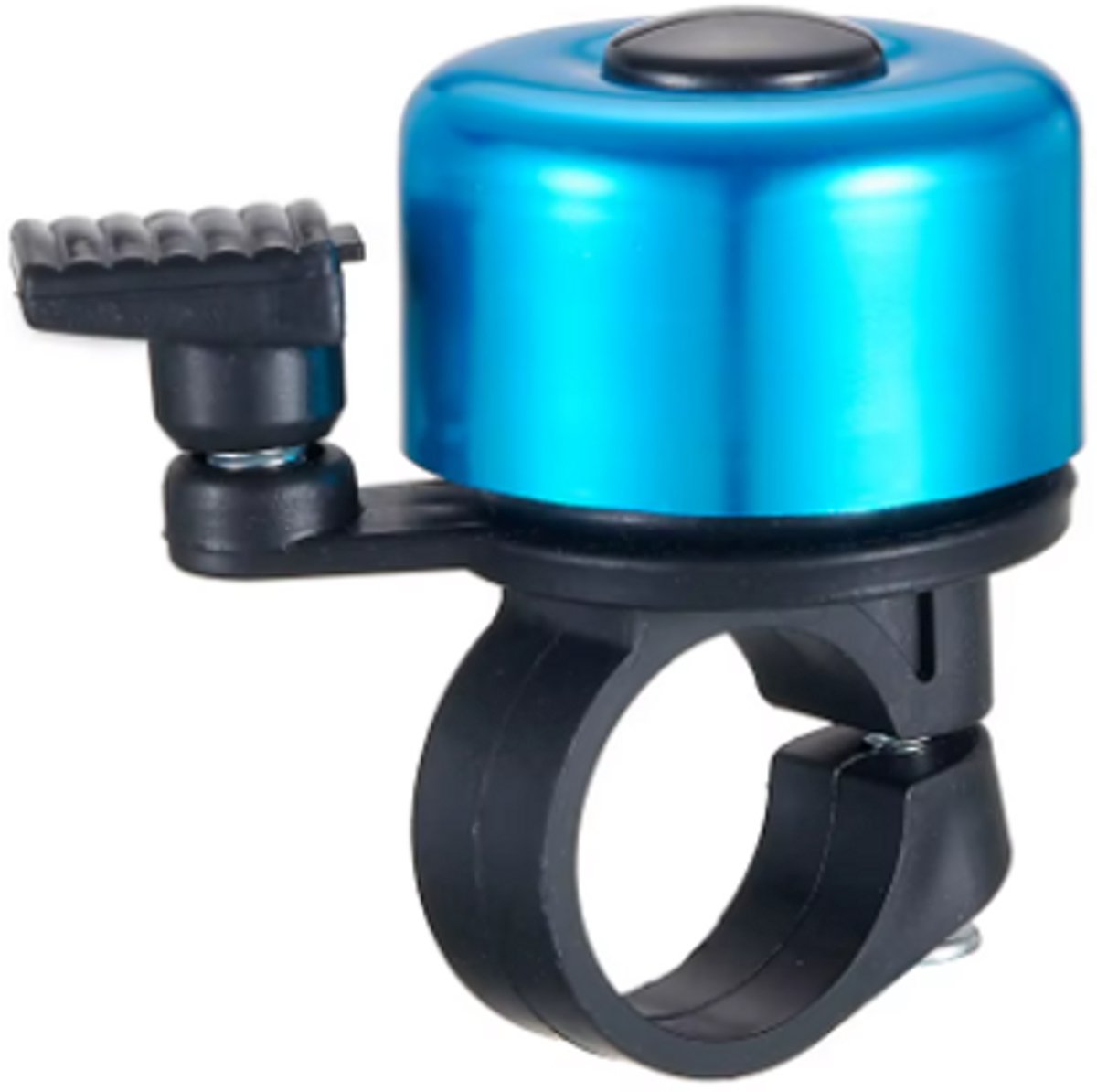 Rieba® Fietsbel Universeel - Met Veerklepel - Bel Fiets Gekleurd - Binnendiameter 2.22 cm – Kleur Blauw