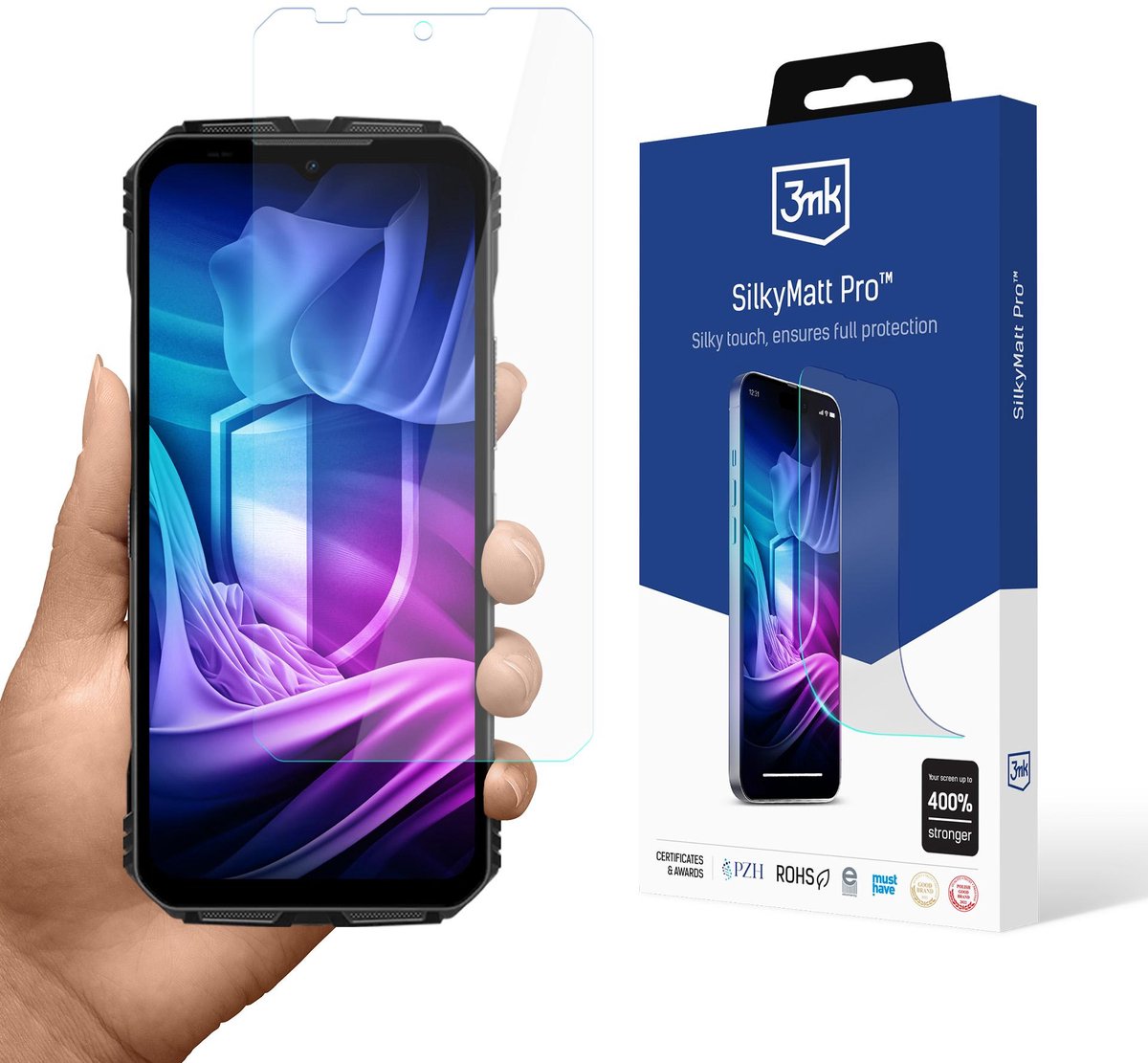 3Mk Gehard Glas Voor Doogee V Max Pro Anti-Kras Hoge Transparantie