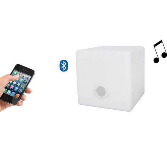 SMOOZ LED-muziek buitenlamp Cube 40 cm 2569451 van SMOOZ — afbeelding 5