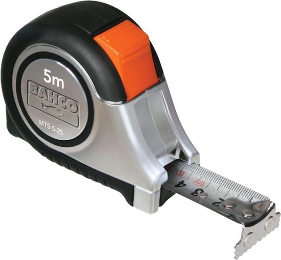 Bahco MTS-5-25 Rolmaat - 5 meter | bol