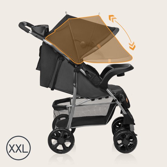 Lionelo Emma Plus - Buggy - lichte - 5-punts gordel - Kinderwagen tot 15kg van LIONELO — afbeelding 2