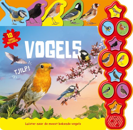 Vogels - 10-geluidenboek - cover