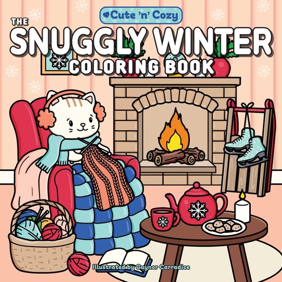Cute and Cozy-The Snuggly Winter Coloring Book
