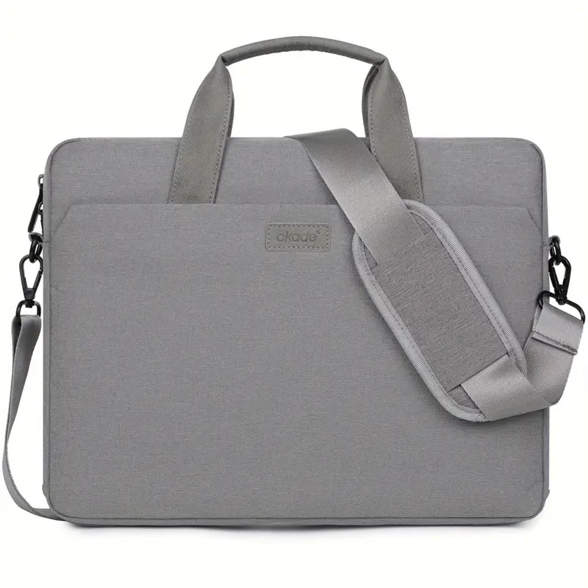 Laptoptas 14 inch - Laptop tas Schoudertas dames en heren - Laptop Sleeve - Laptop Case - Laptop Cover - Laptophoes - Laptop tas - Grijs