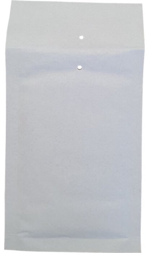 25 Trauerumschläge 120 x 175 mm Polar Weiß mit Schwarzen Rahmen für