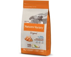 Hondenvoer Natures Variety - Zalm Mini 1.5kg - Zonder Granen, Natuurlijk, Voor Actieve Honden