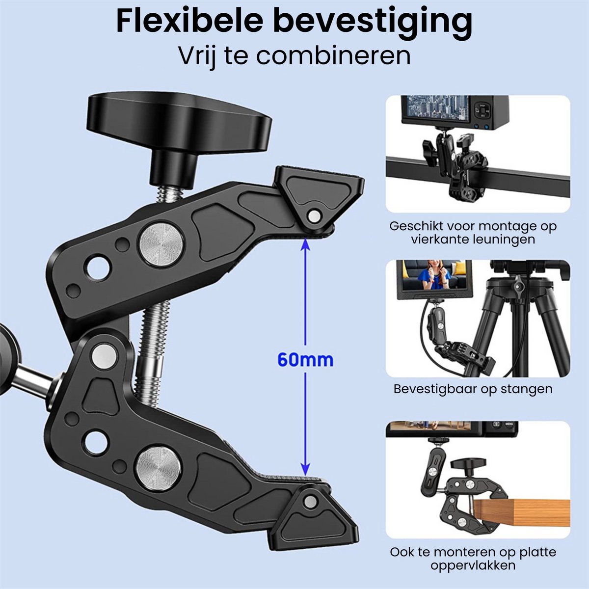 AdroitGoods Super Clamp Cameraklem thumbnail 2