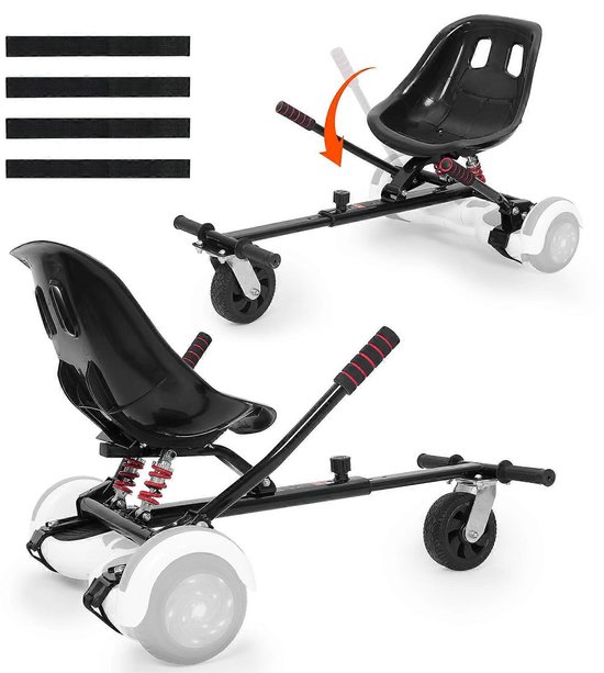 HOVERKART met SCHOKBREKERS en LUCHTBAND