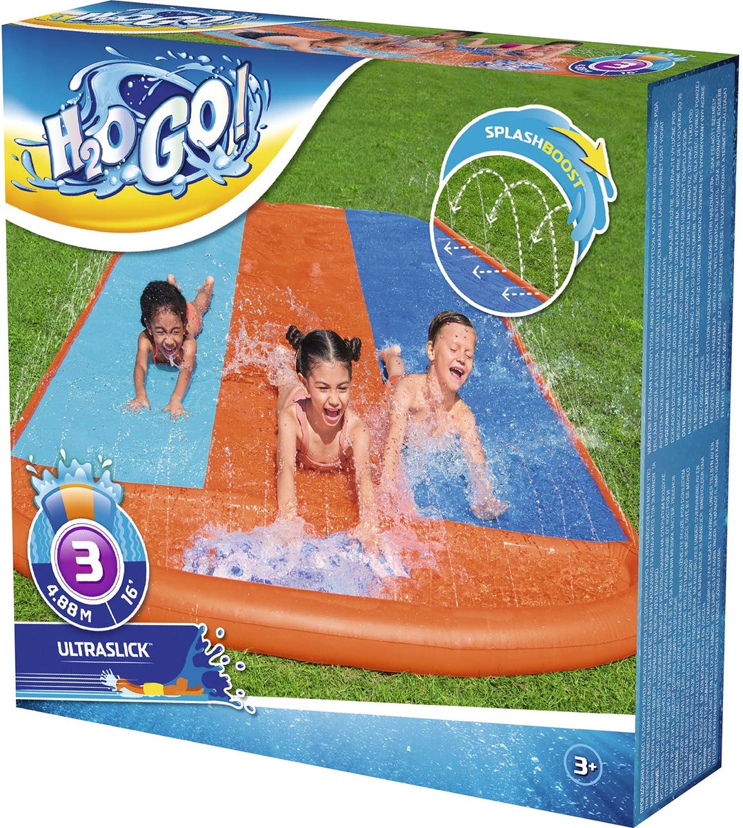 Bestway H2OGO triple waterglijbaan 488 cm — afbeelding 15