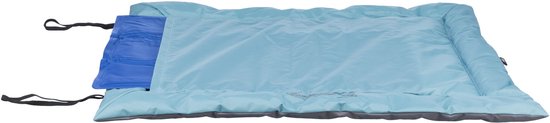Trixie - Reisdeken Samoa Classic - Lichtblauw/Grijs - 85X70 cm