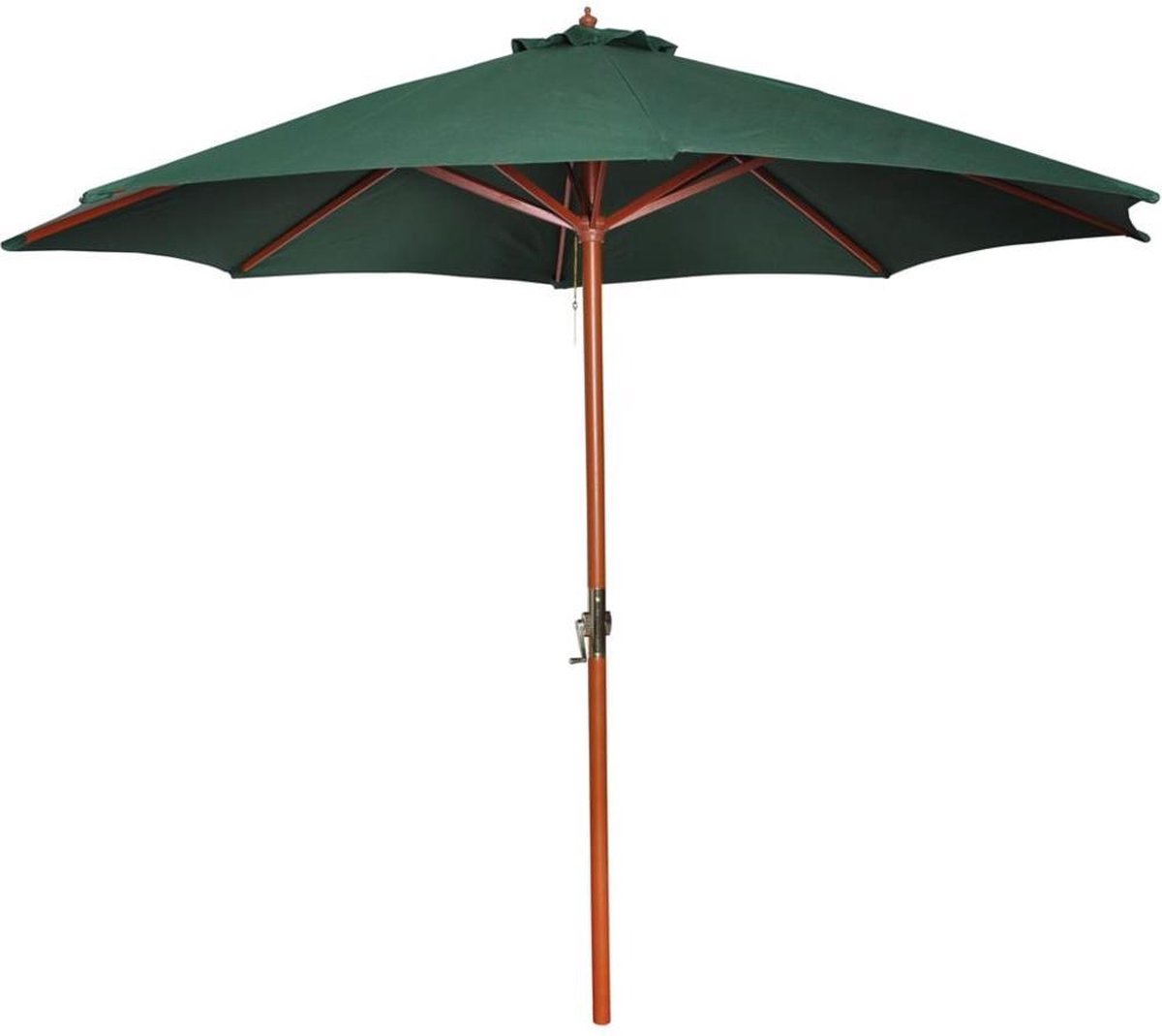 vidaXL Parasol Apricis Ø300 cm Groen