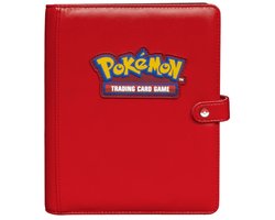 Pokémon Premium red snap 4-pocket binder
