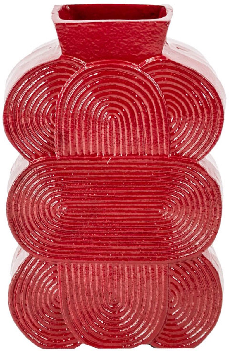 homebound by ky Vaas Orb maroon | vaas | 16x6x26cm Rood