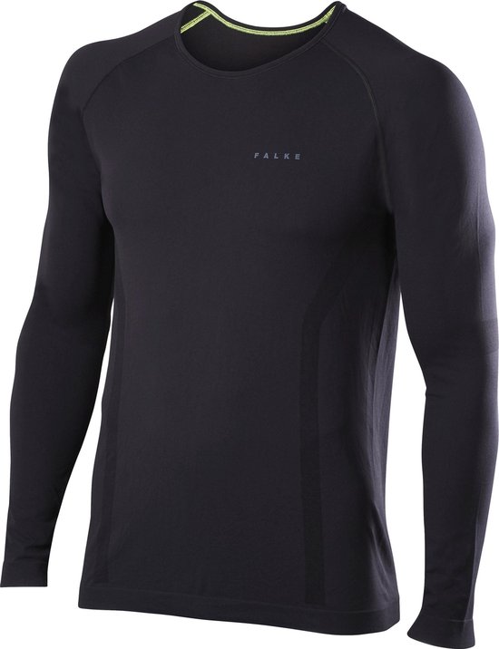 FALKE Warm Longsleeved Shirt Comfort Heren 39610 - M - Zwart