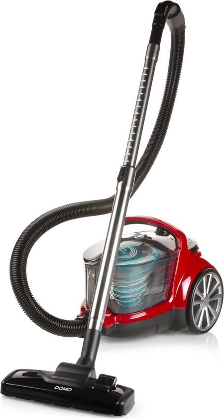 Domo DO7292S Aspirateur sans sac HEPA ECO 700W Rouge bol