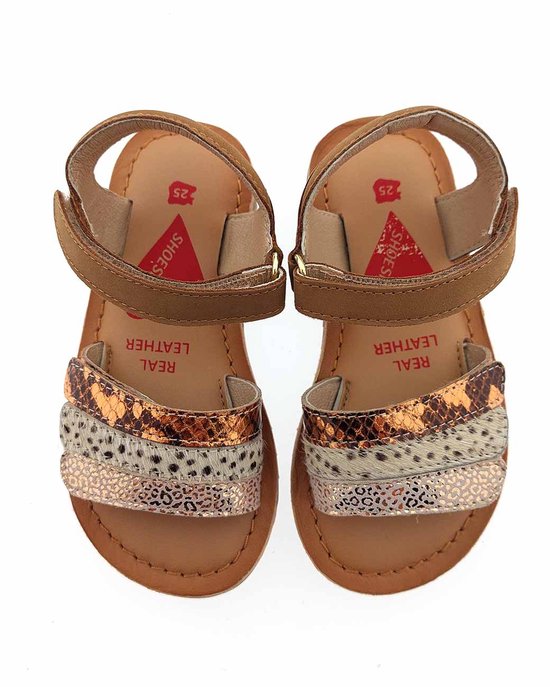 Shoesme CA25S042-A - Sandales pour fille - Couleur : Marron - Pointure : 28