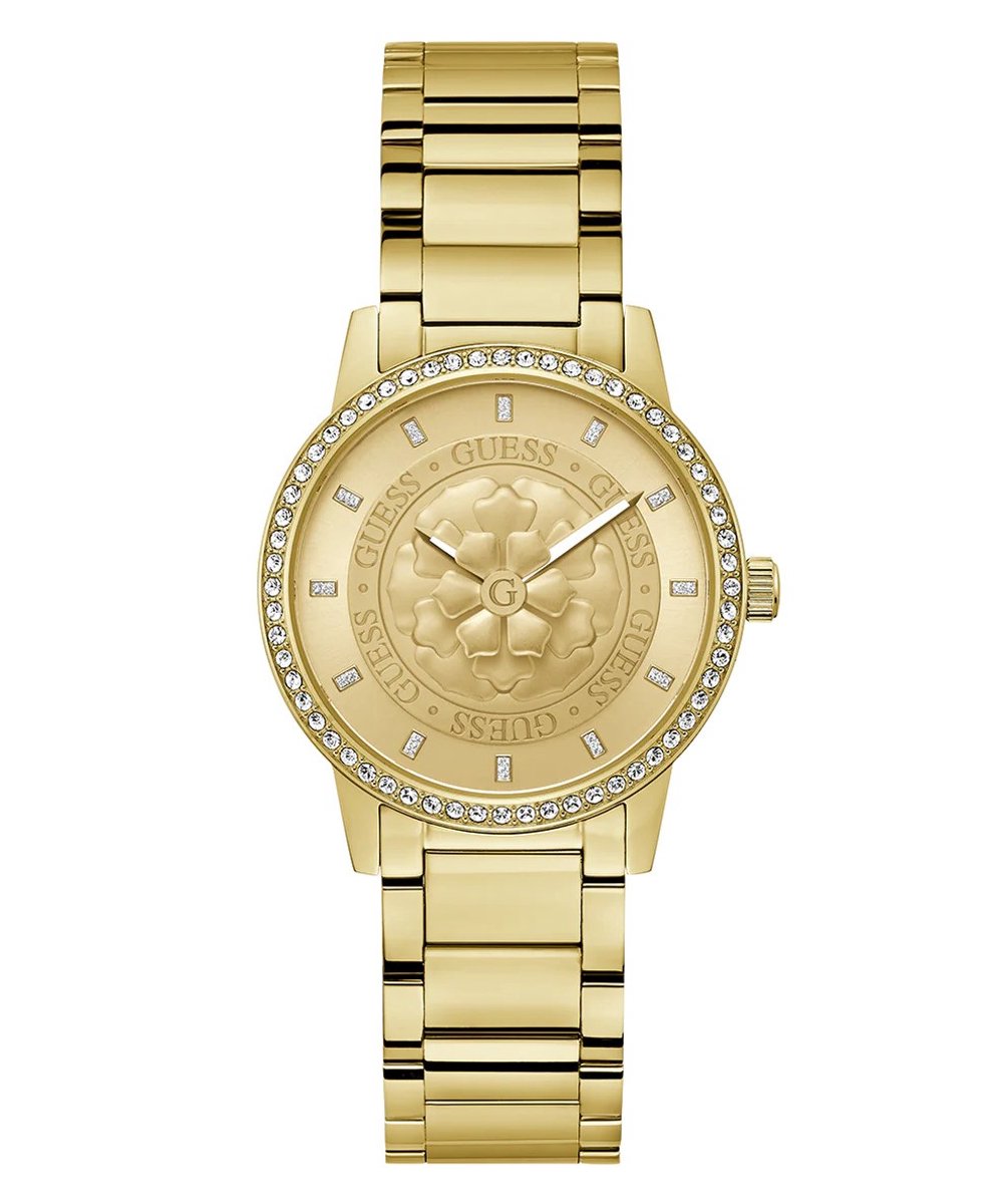 Guess Petal GW0747L2 Horloge - Staal - Goudkleurig - Ø 36 mm