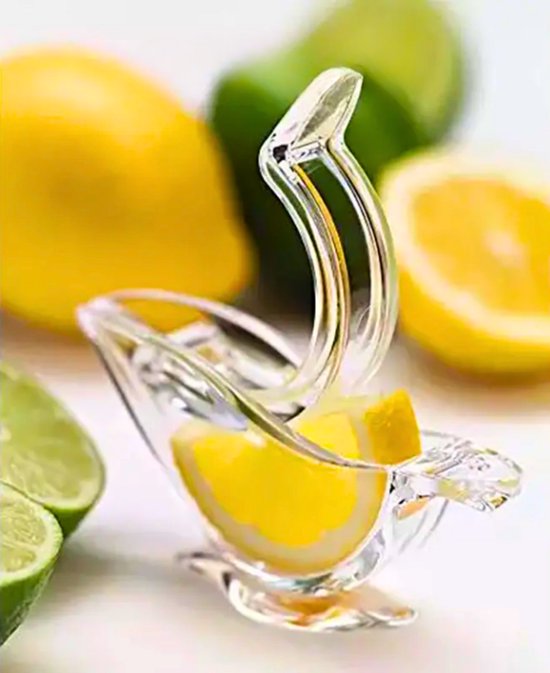 Janse® Citroenpers set van 6 - Citrusknijper vogeltjes - Lemon squeezer - Fruitpers - Citruspers - Juicer - Limoenpers - Limoenknijper - Handmatige fruitpers van Merkloos — afbeelding 4