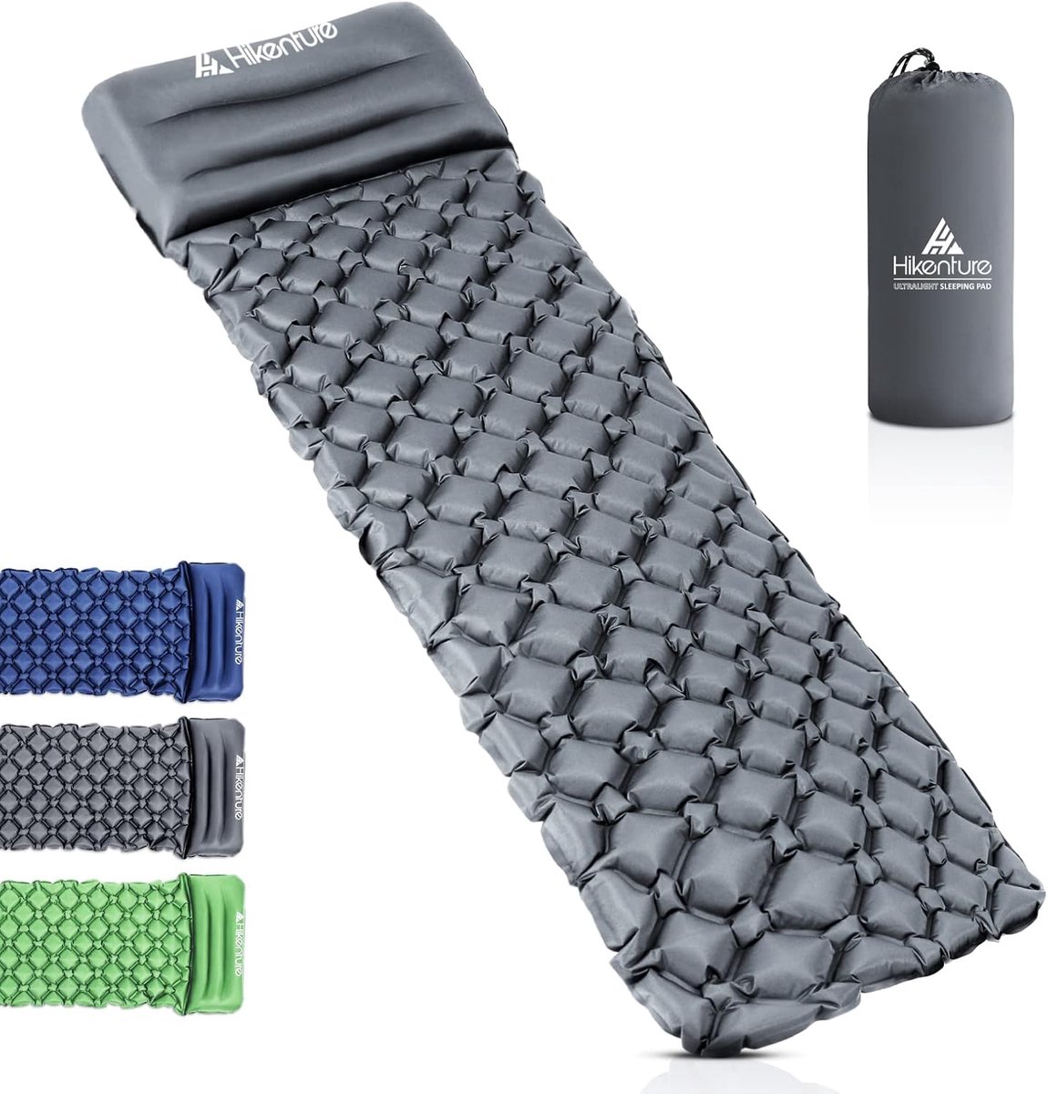 Ultralichte Opblaasbare Luchtmatras voor Camping en Trekking - Compact en Comfortabel